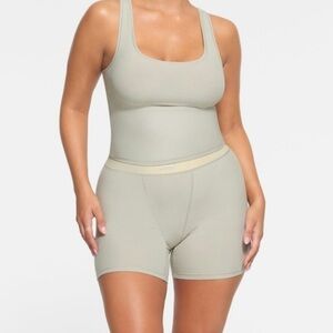 SKIMS Soft Lounge Boxer in Talc